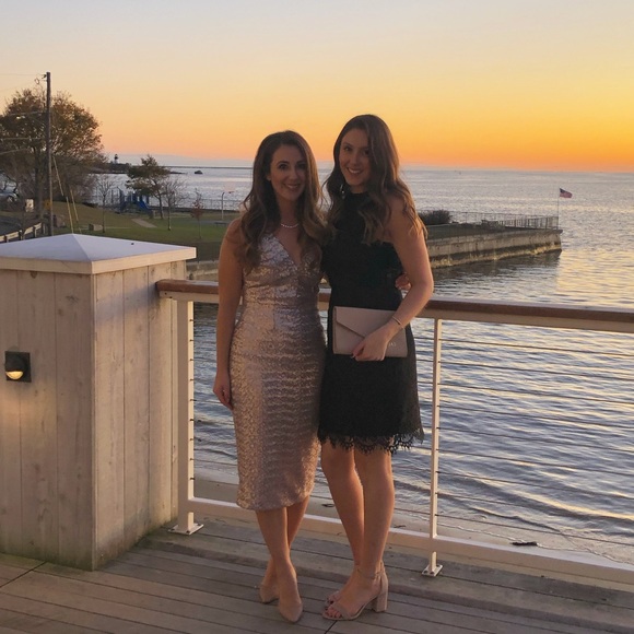 DRESS THE POPULATION Camila Sequin Midi Dress - Picture 4 of 4